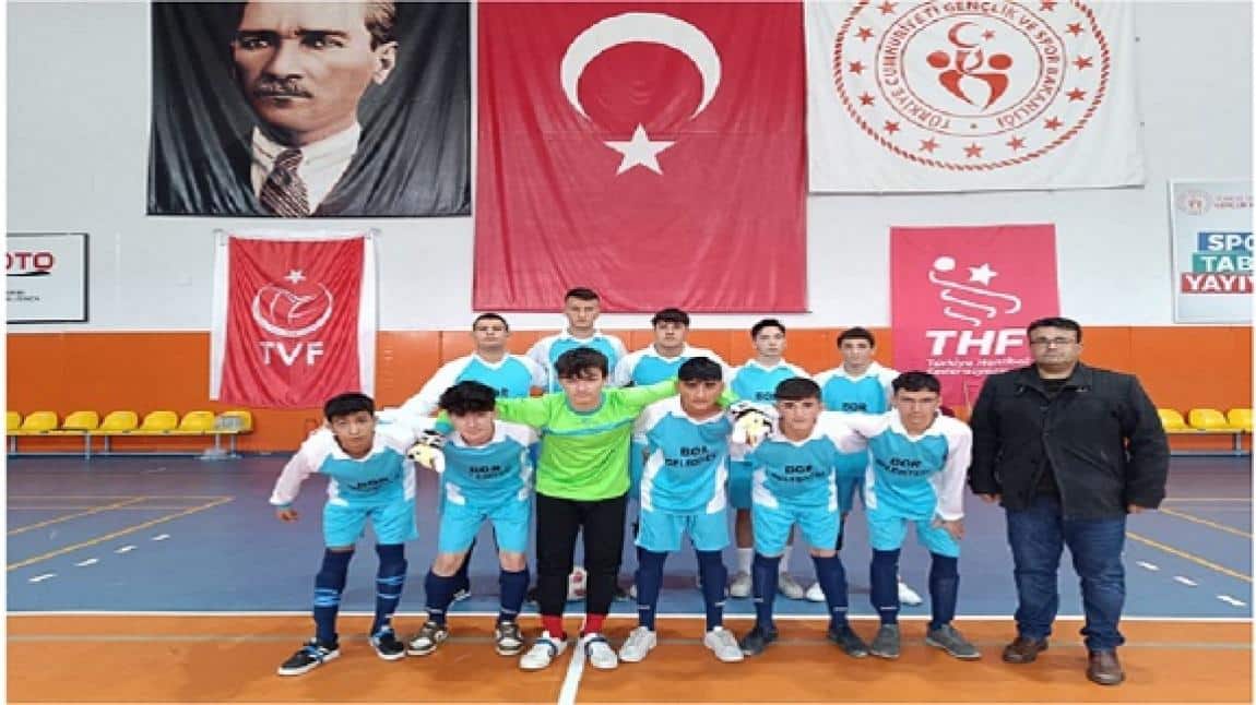2023-2024 yılı Okul Sporları Genç Erkekler Futsal Takımımız